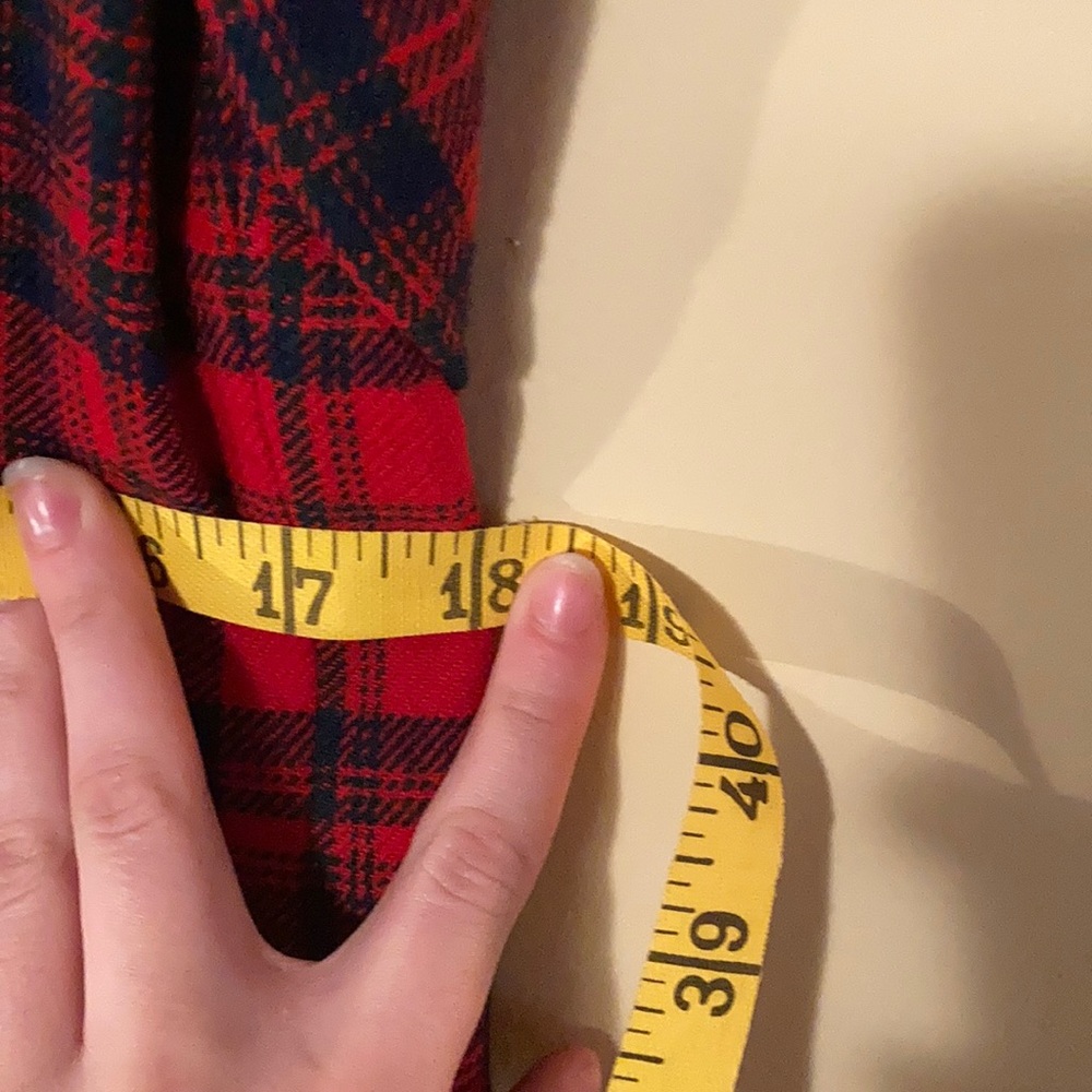 Red Plaid Pendleton Jacket - image 8